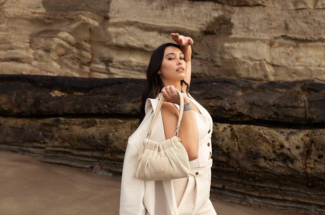 Meet Isabella Moore, opera singer, model and face of Saben's new collection 'PHASES'