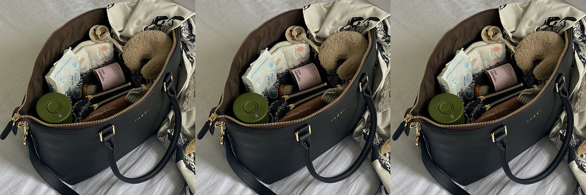 Saben nappy shop bag