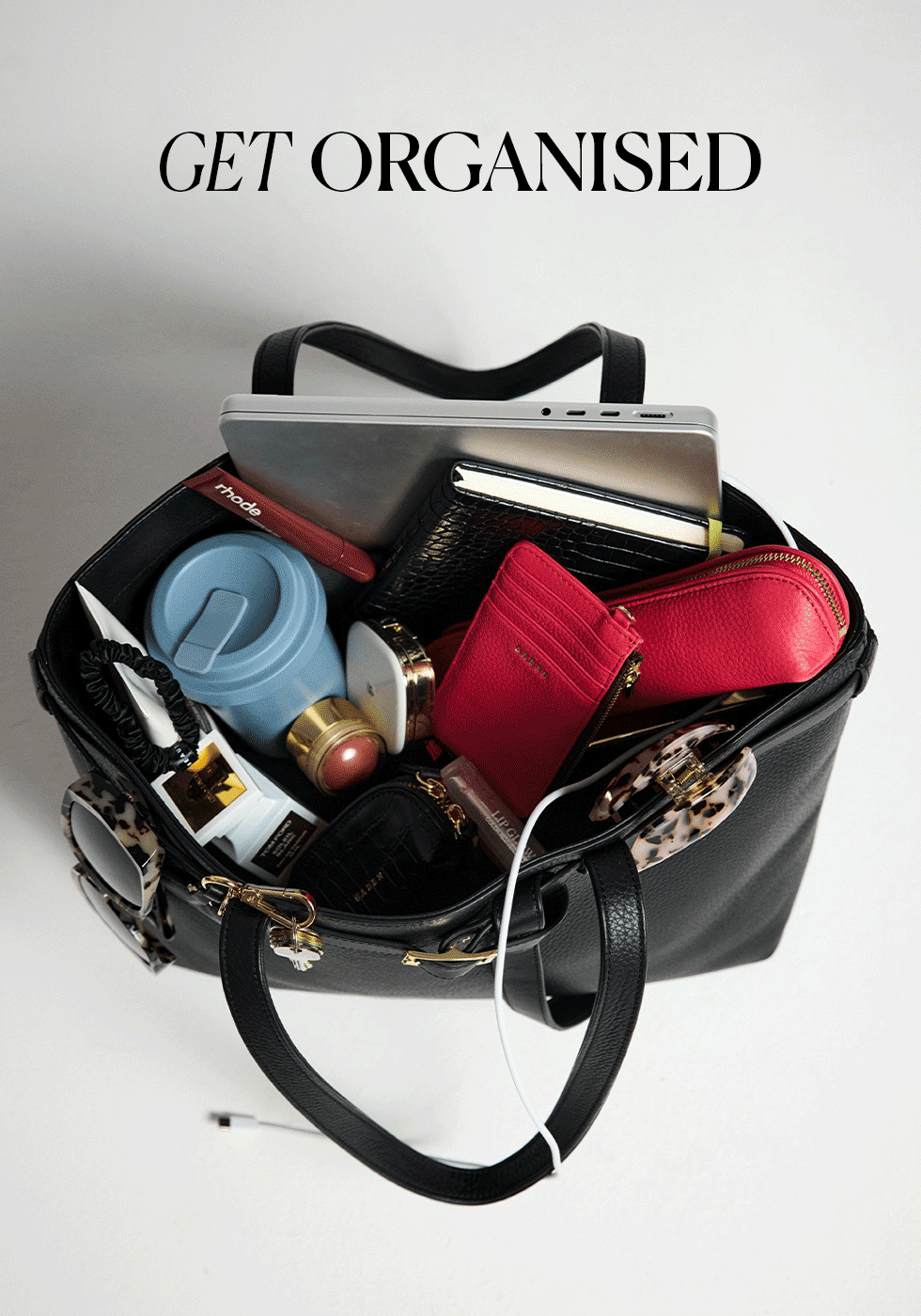 Tabby Shoulder Bag + Kondo Organiser