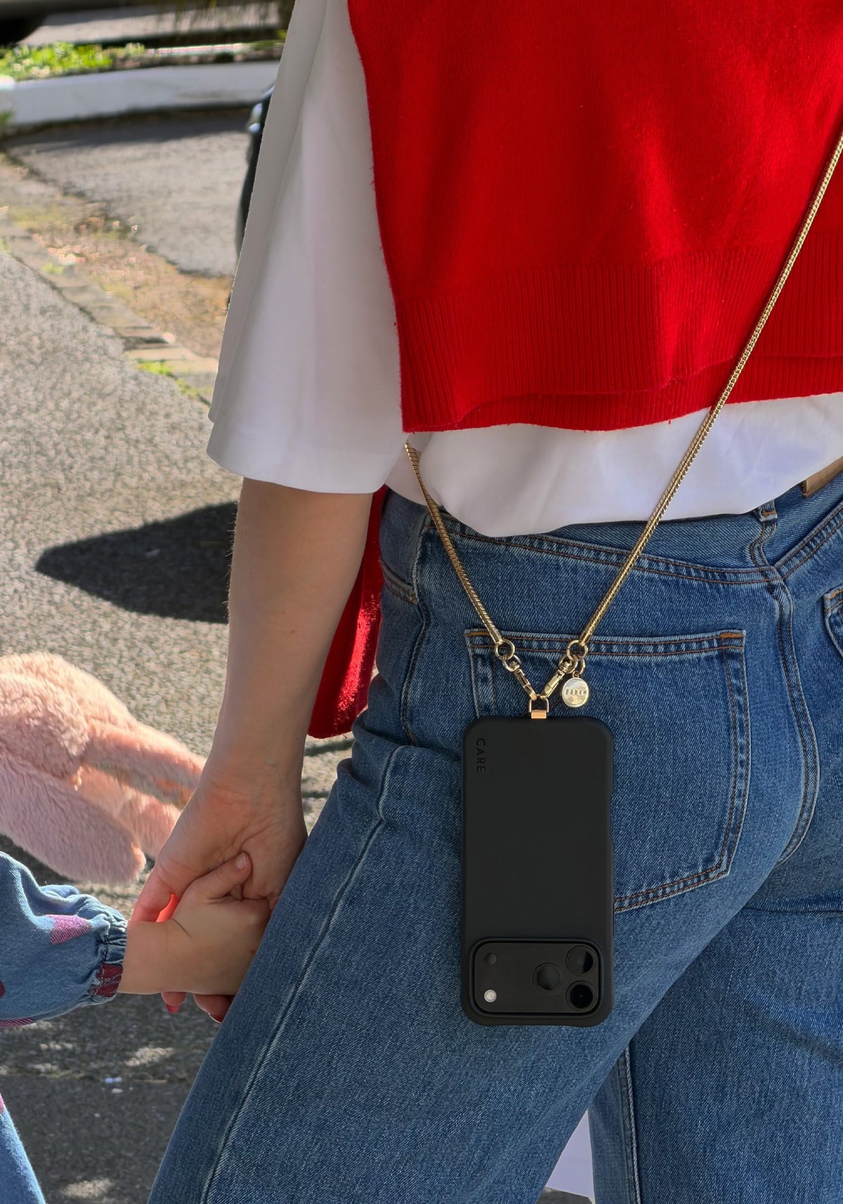 Phone Crossbody Strap & Card