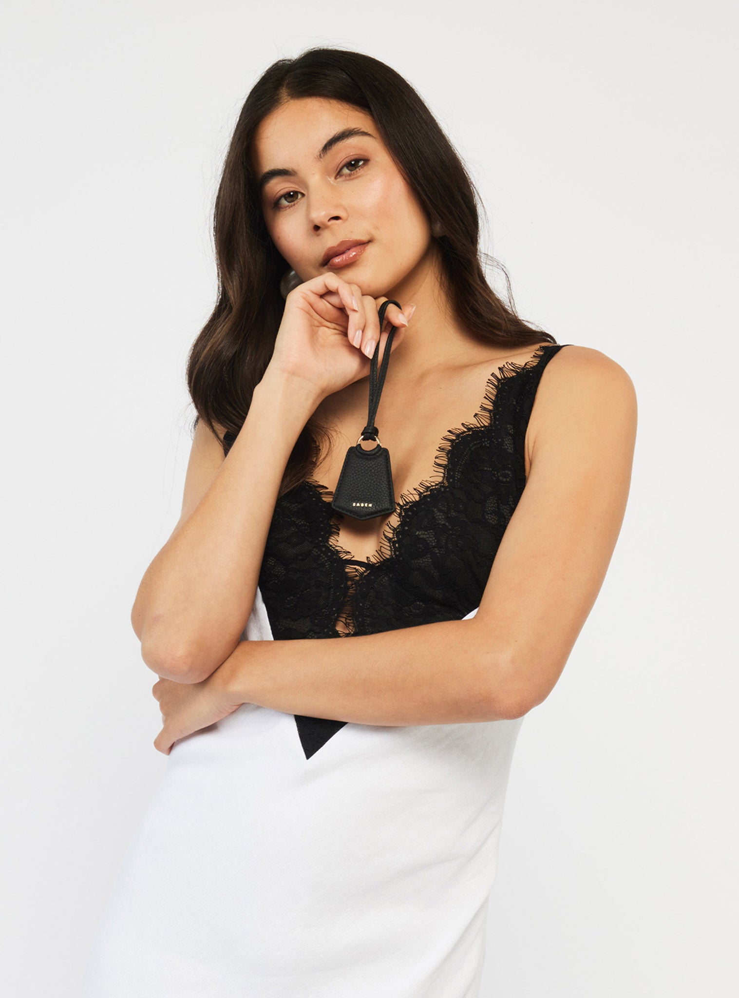 Charm Lacing Monogram Black