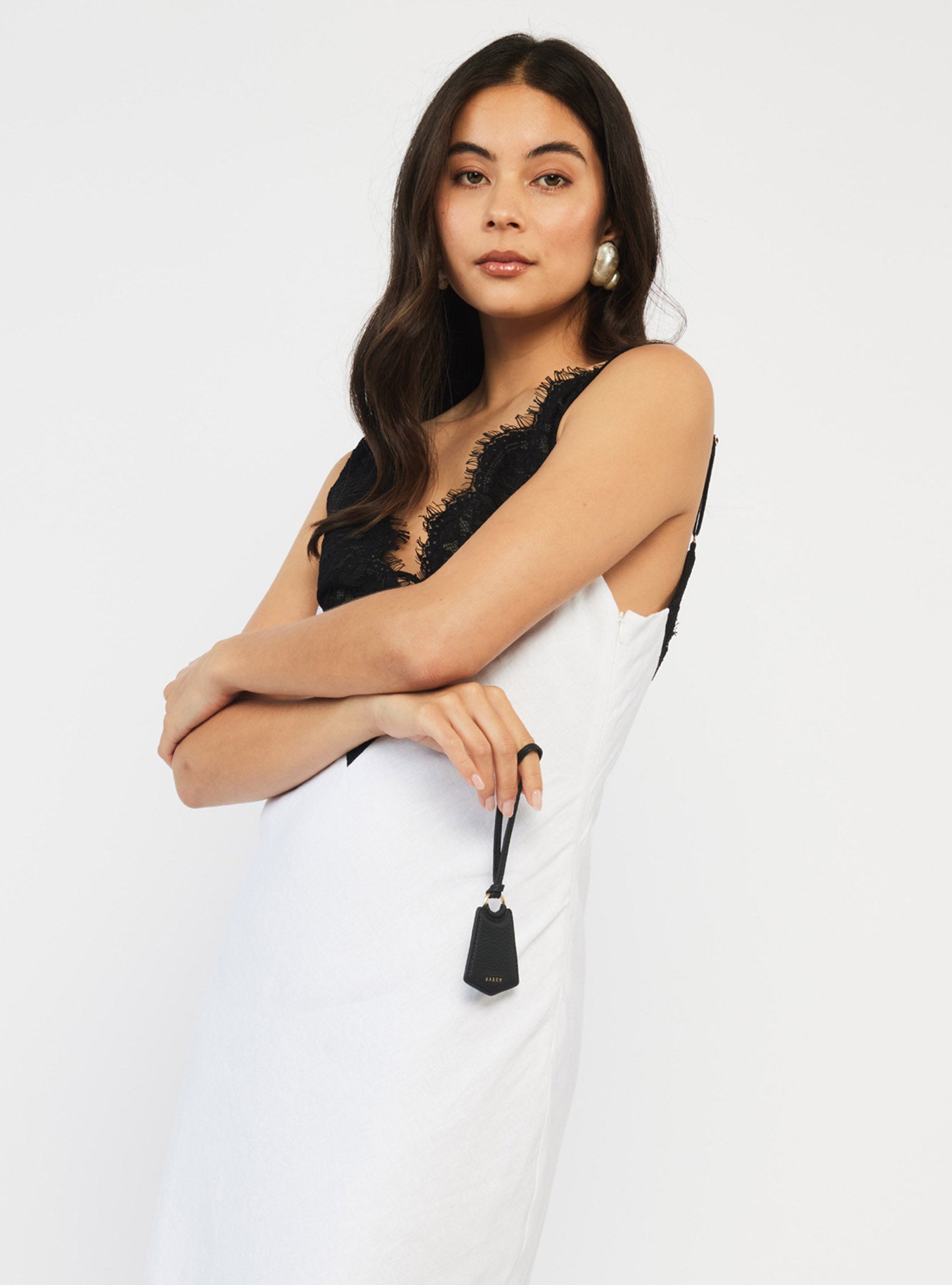 Charm Lacing Monogram Black