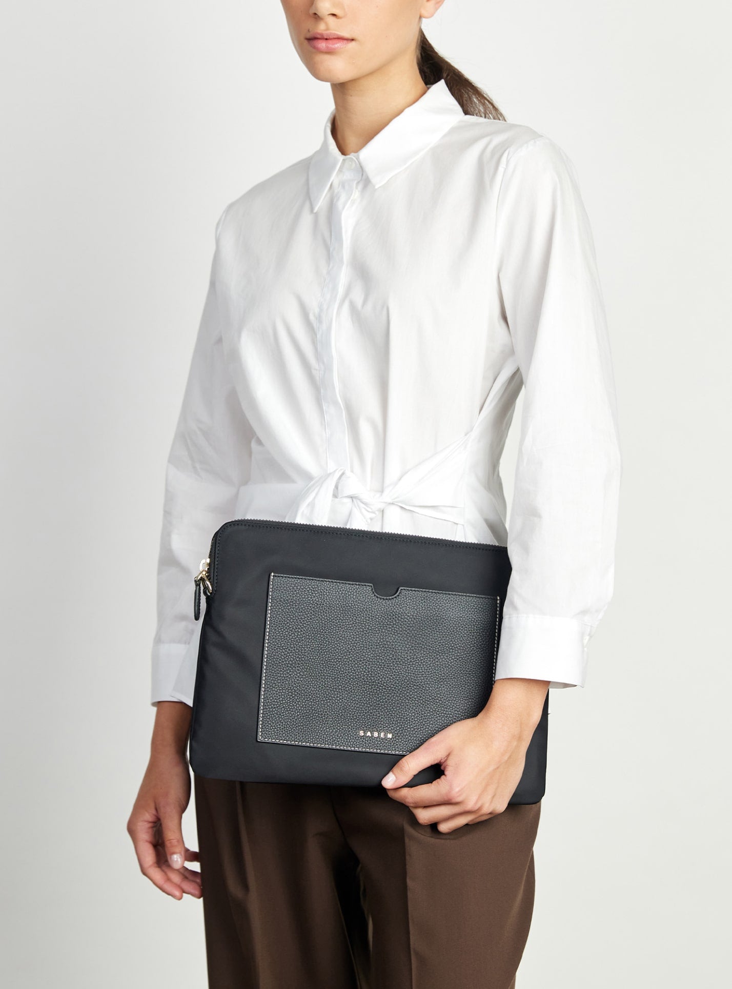 Augusta Laptop Sleeve 13" Black Recycled Nylon