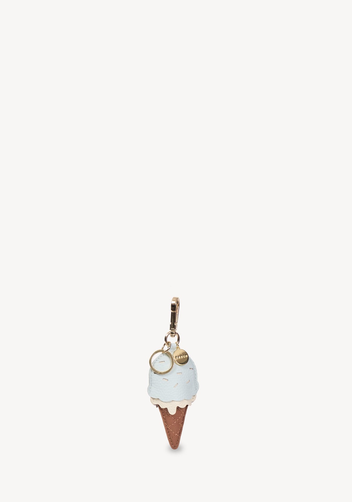 Ice Cream Charm Keyring