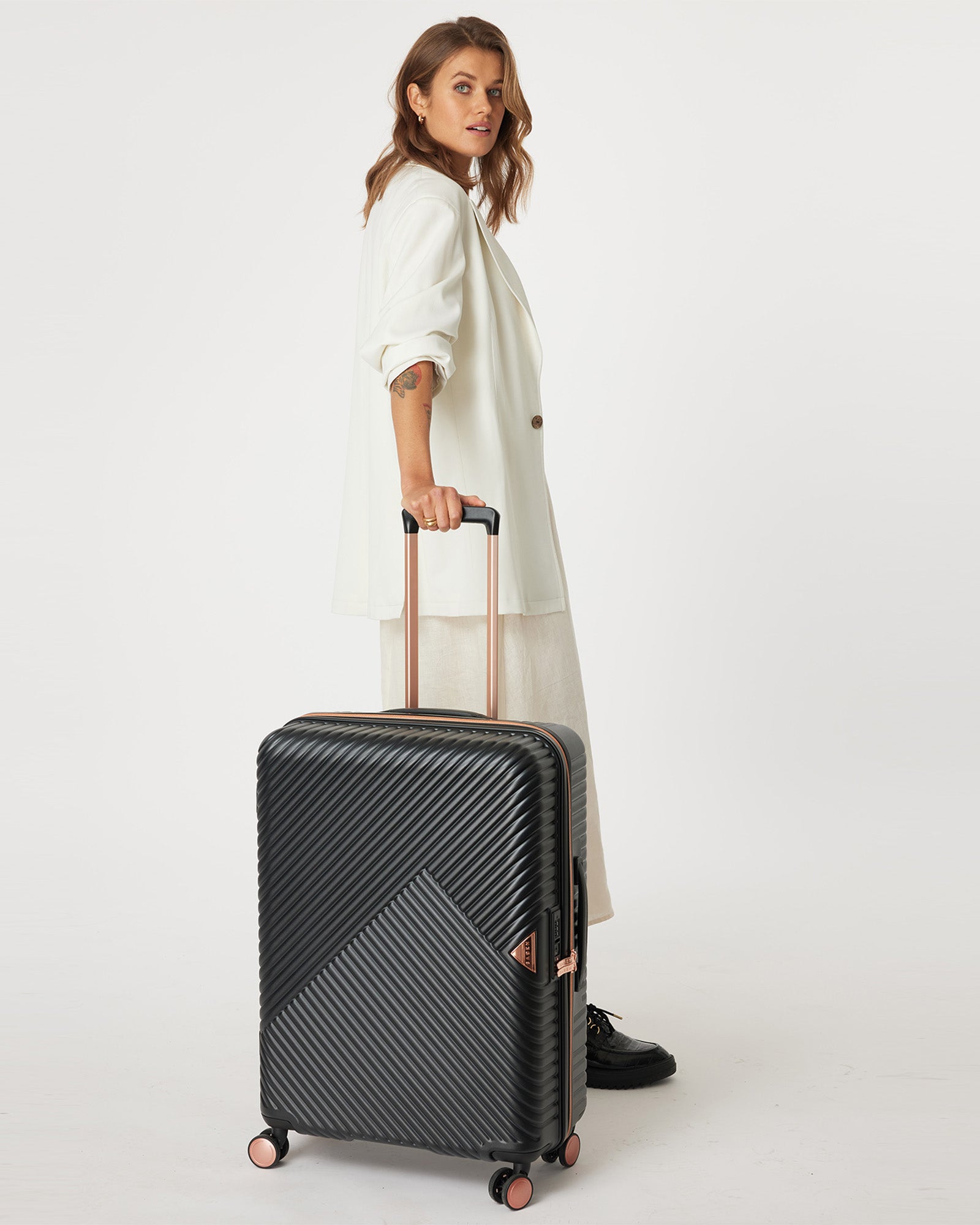 Set of Cabin + Medium Suitcase