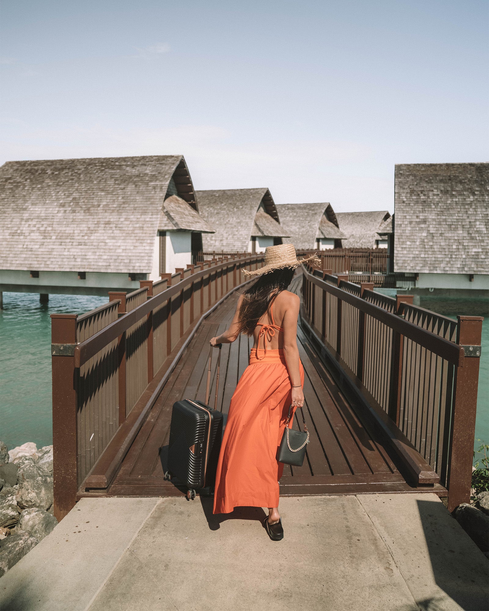 Set of Cabin + Medium Suitcase