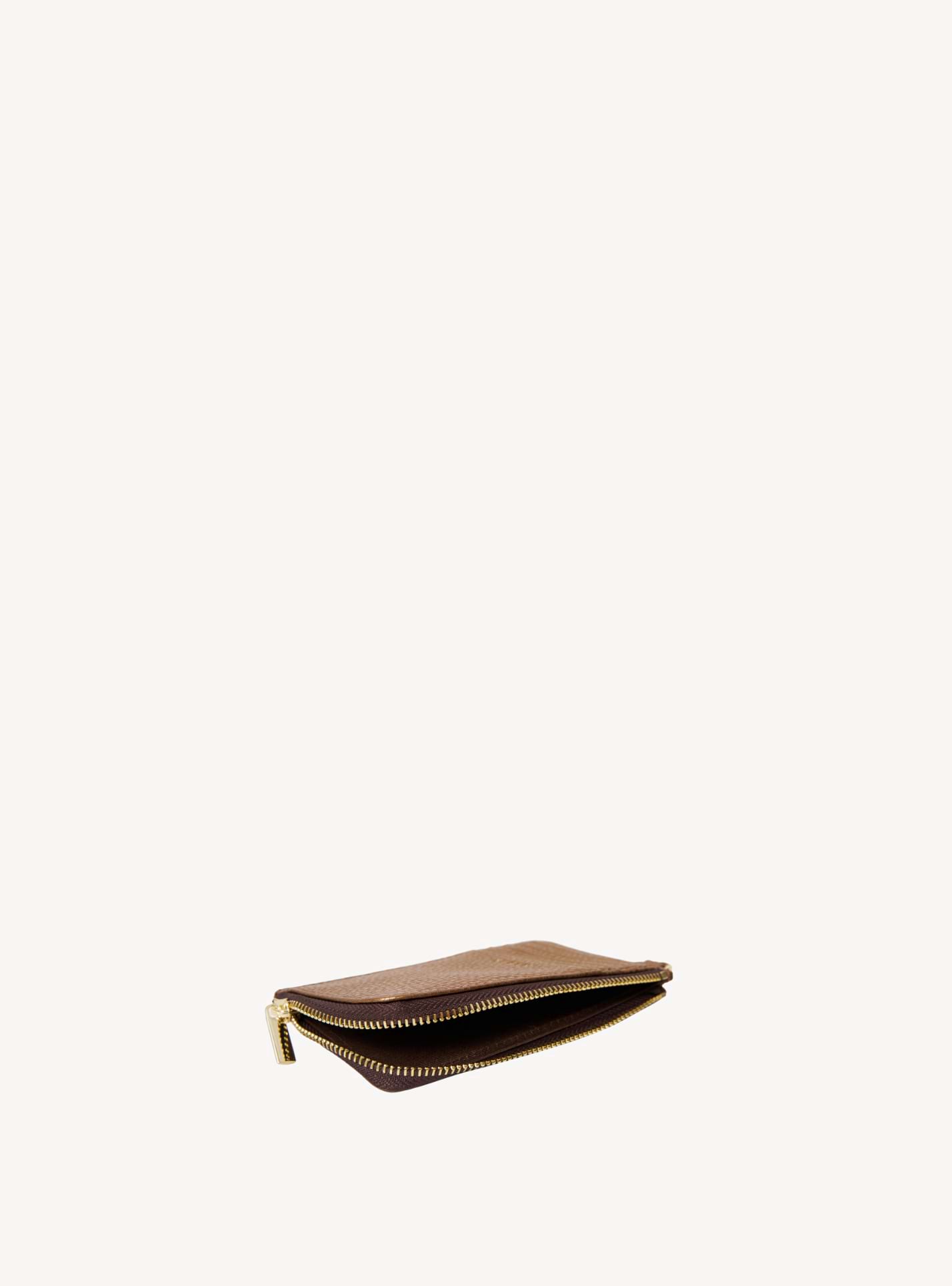 Winona Card Holder Brushed Bronze