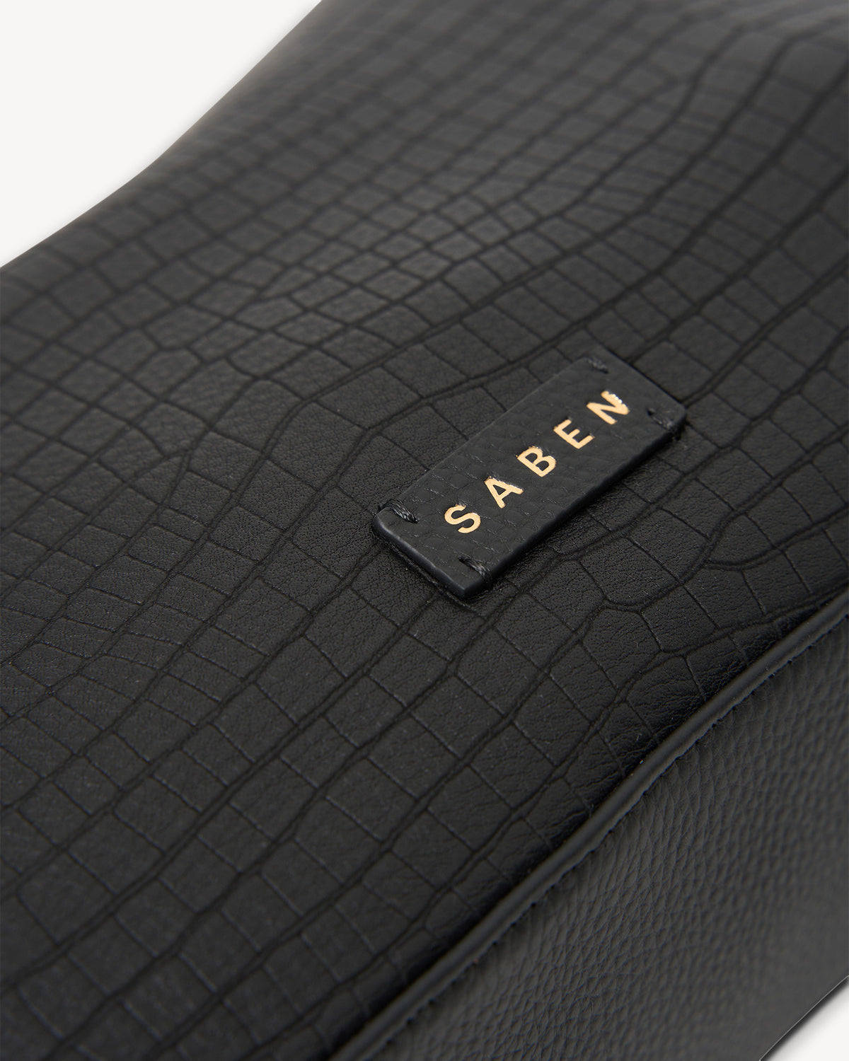 Dane Shoulder Bag Black Luxe Emboss