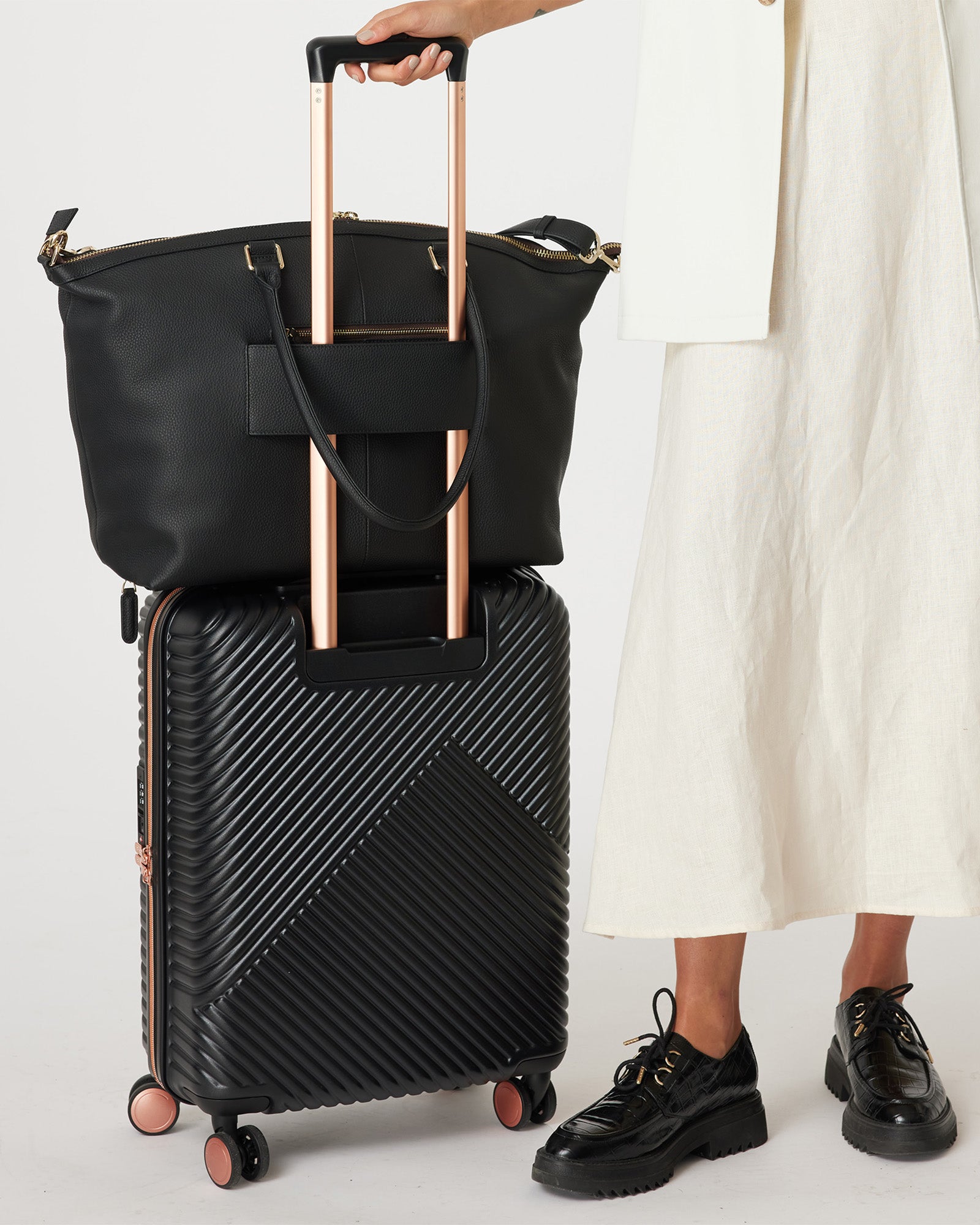 Set of Cabin + Medium Suitcase