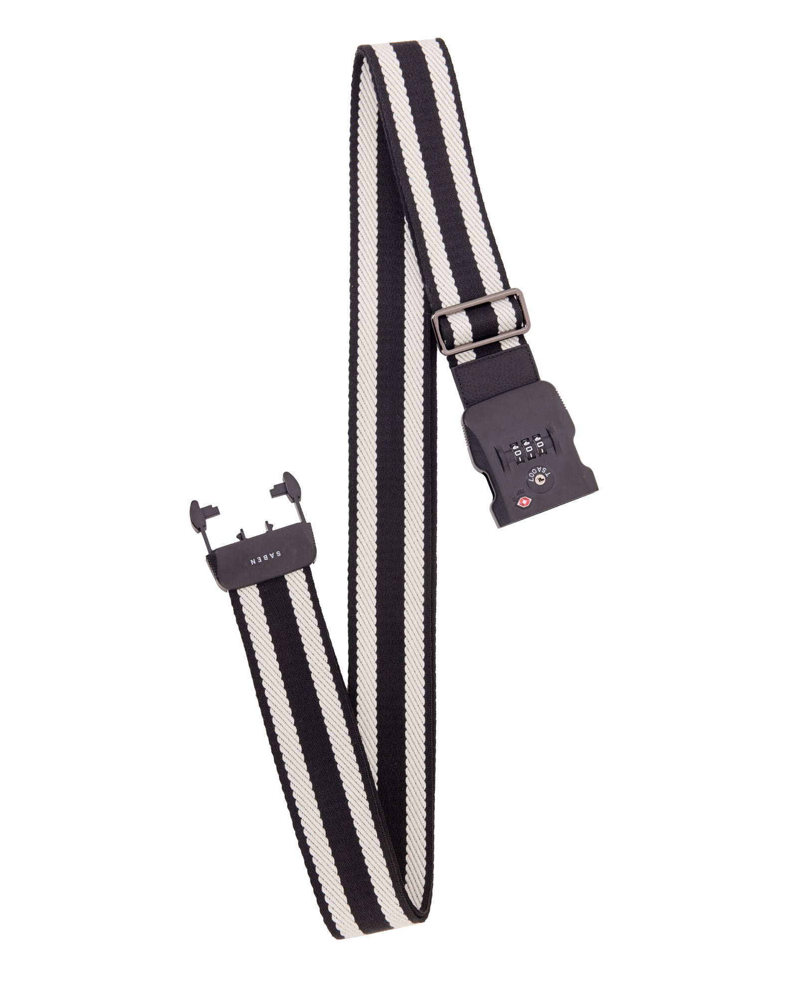 White luggage strap top
