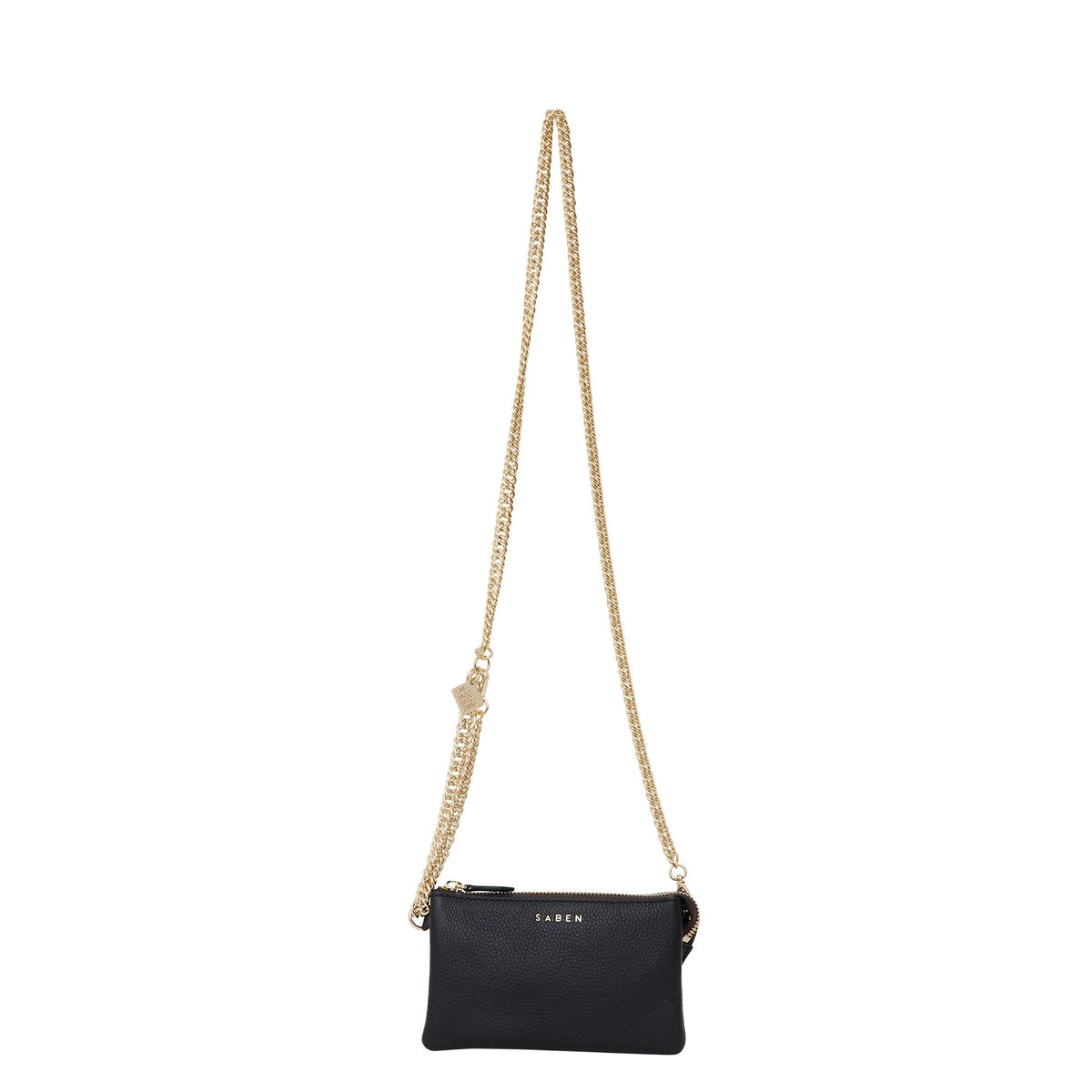Black Gold Chain Strap for handbags or cross body bags from Saben