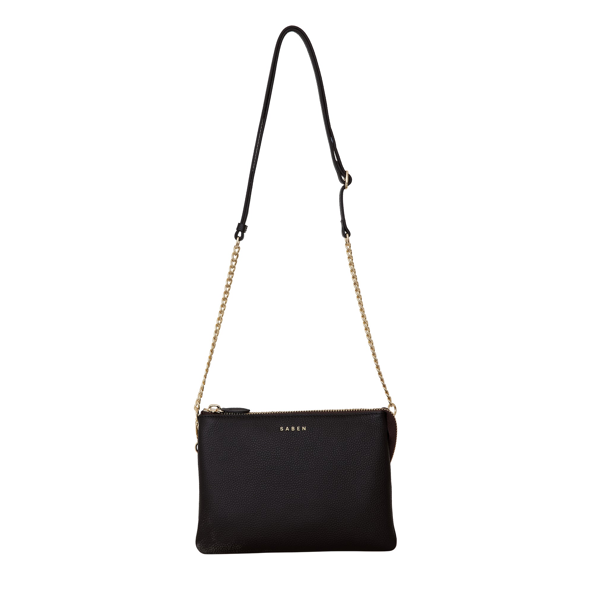 Black chain crossbody cheap