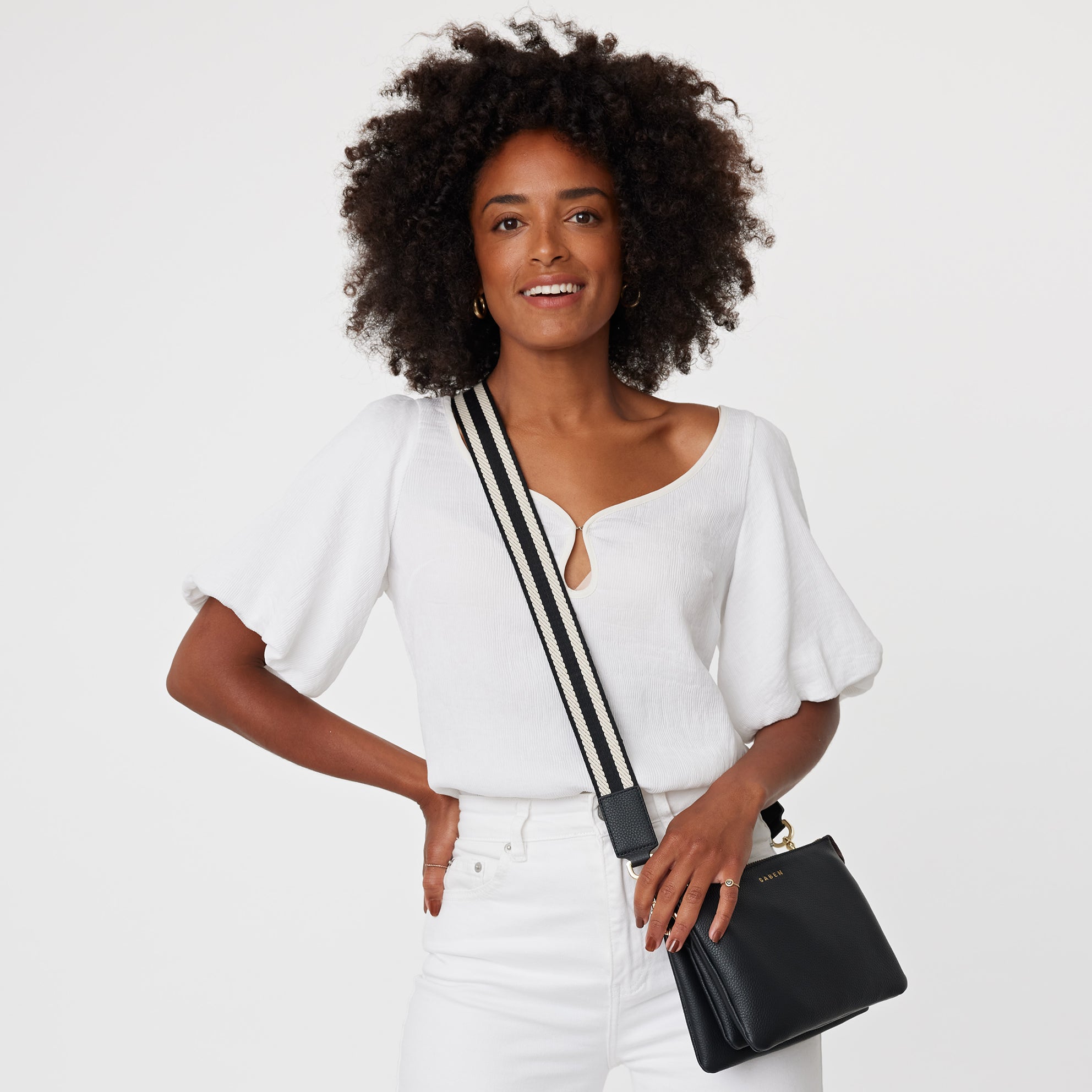 Feature Strap Saben Luxury Leather Handbags and Accessories